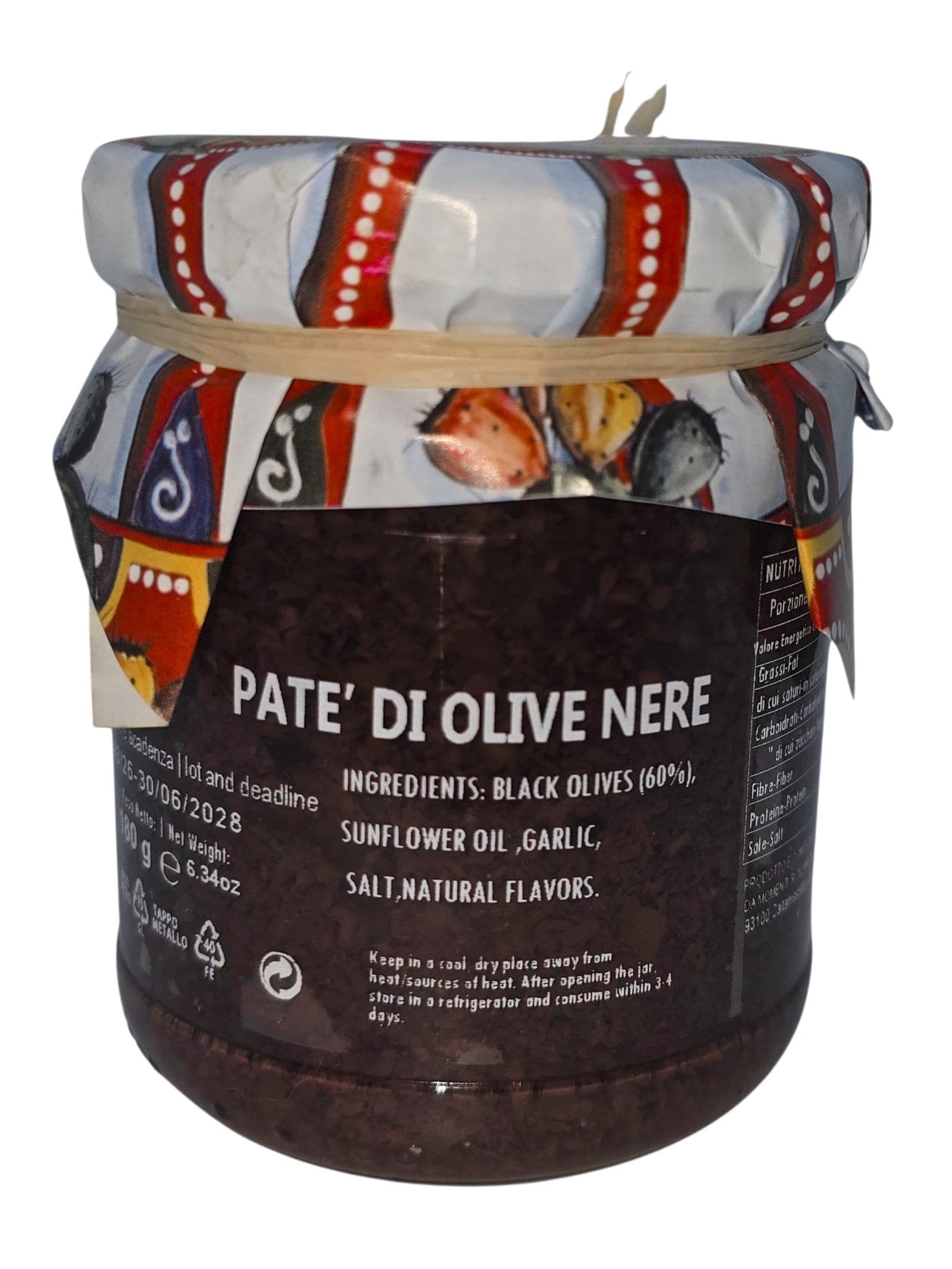 pate di olive nere