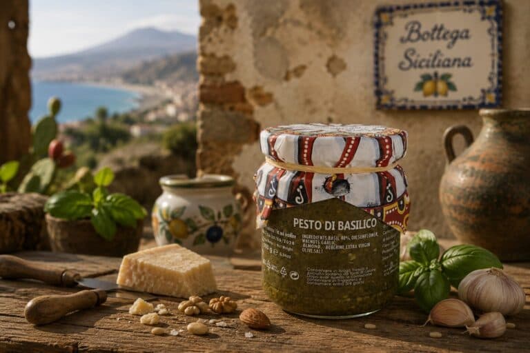 nonna's collection of pesto sauces