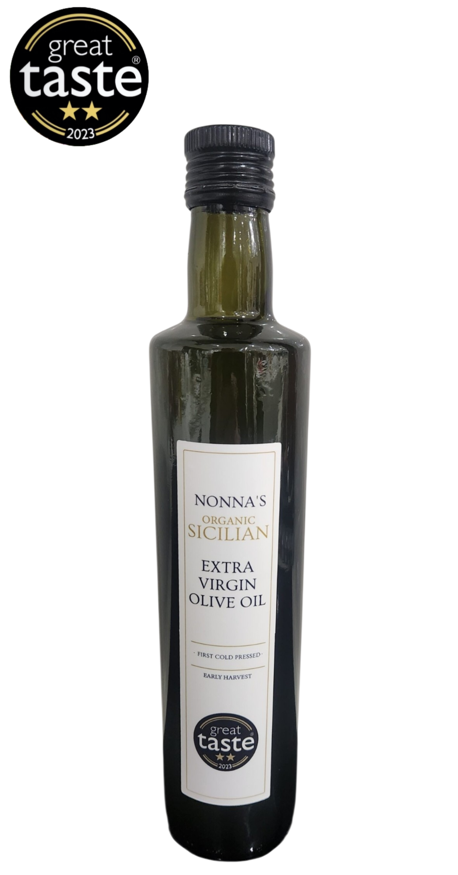 Organic Sicilian Unfiltered First Cold Pressed Extra Virgin Olive Oil – 500ml