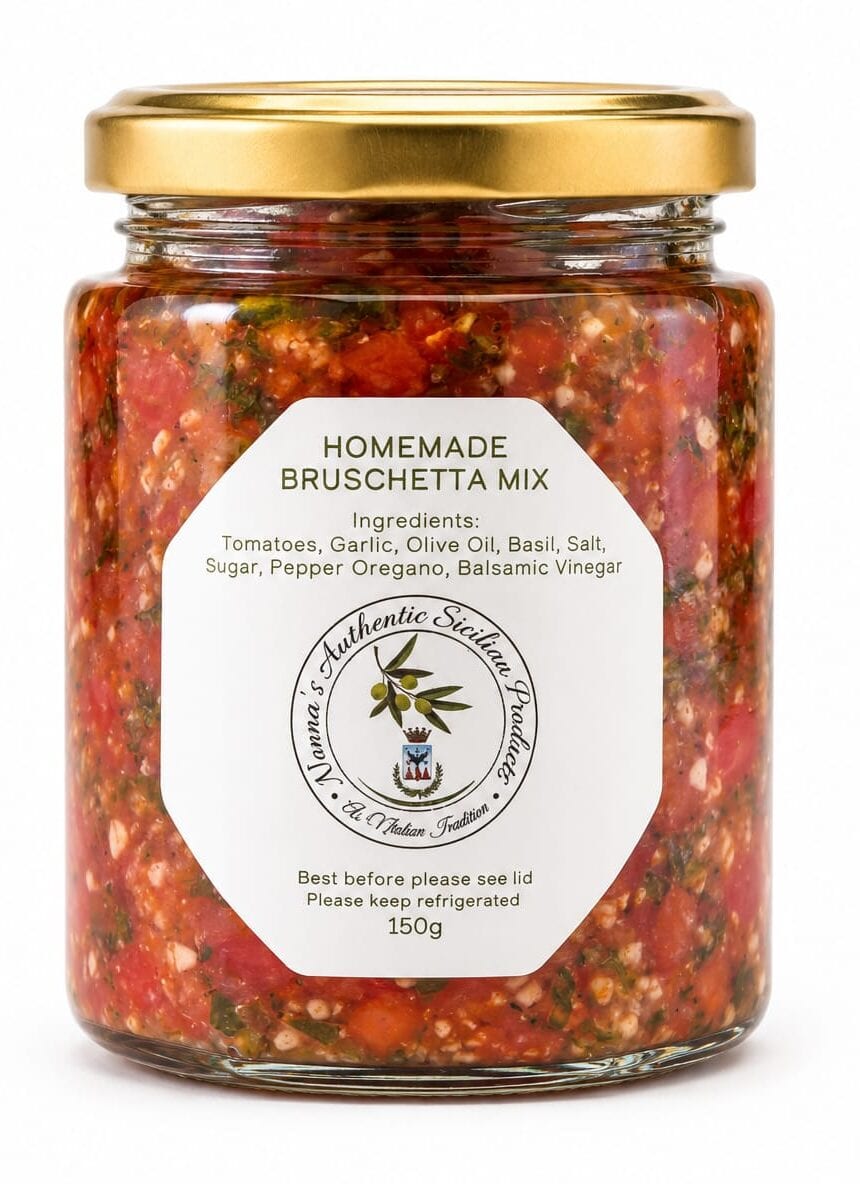 nonna's homemade bruschetta mix