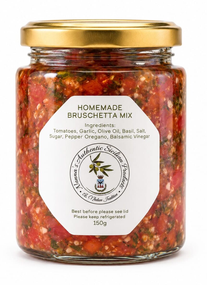 nonna's homemade bruschetta mix