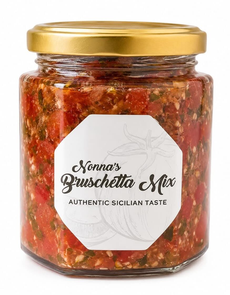 nonna's homemade bruschetta mix