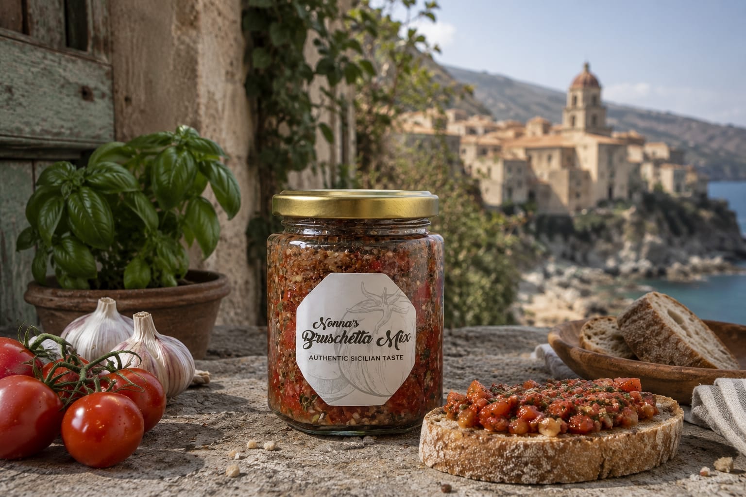 nonna's homemade bruschetta mix